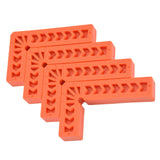4Pcs L Type Plastic Squares Multi Purpose Strong Practicability Easy to Use Plastic Right Angle Positioner for Drawers6 Inches 150mm In Australia - Darrahopens