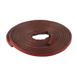 6m Door Sealing Strip Silicone Rubber Self Adhesive Weather Strip Brown Window Sealing Strip for HomeHeight 8mm / 0.3in In Australia - Darrahopens