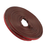 6m Door Sealing Strip Silicone Rubber Self Adhesive Weather Strip Brown Window Sealing Strip for HomeHeight 8mm / 0.3in In Australia - Darrahopens