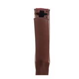 6m Door Sealing Strip Silicone Rubber Self Adhesive Weather Strip Brown Window Sealing Strip for HomeHeight 8mm / 0.3in