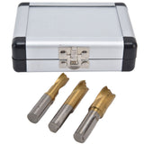 3PCS Weld Cutter Drill Bit High Speed Steel Welding Drill Bit Wear Resistant Weld Cutter Tool
