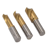 3PCS Weld Cutter Drill Bit High Speed Steel Welding Drill Bit Wear Resistant Weld Cutter Tool