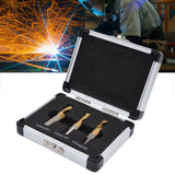 3PCS Weld Cutter Drill Bit High Speed Steel Welding Drill Bit Wear Resistant Weld Cutter Tool