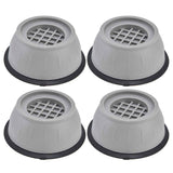 4pcs Washing Machine Pad Shockproof Noise Cancelling Prevent Slip Washer Foot Cushion for Refrigerator Dryer9cm Diameter