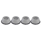 4pcs Washing Machine Pad Shockproof Noise Cancelling Prevent Slip Washer Foot Cushion for Refrigerator Dryer9cm Diameter