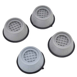 4pcs Washing Machine Pad Shockproof Noise Cancelling Prevent Slip Washer Foot Cushion for Refrigerator Dryer9cm Diameter