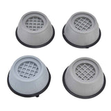4pcs Washing Machine Pad Shockproof Noise Cancelling Prevent Slip Washer Foot Cushion for Refrigerator Dryer9cm Diameter