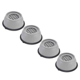 4pcs Washing Machine Pad Shockproof Noise Cancelling Prevent Slip Washer Foot Cushion for Refrigerator Dryer9cm Diameter