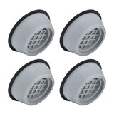 4pcs Washing Machine Pad Shockproof Noise Cancelling Prevent Slip Washer Foot Cushion for Refrigerator Dryer8cm Diameter
