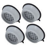 4pcs Washing Machine Pad Shockproof Noise Cancelling Prevent Slip Washer Foot Cushion for Refrigerator Dryer8cm Diameter