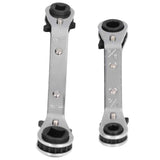 CT122 Refrigerator Ratchet Wrench 1/4 3/16 5/16 3/8 Stainless Steel Wrench Air Conditioner Repair Tool for Household In Australia - Darrahopens