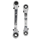 CT122 Refrigerator Ratchet Wrench 1/4 3/16 5/16 3/8 Stainless Steel Wrench Air Conditioner Repair Tool for Household In Australia - Darrahopens