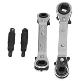 CT122 Refrigerator Ratchet Wrench 1/4 3/16 5/16 3/8 Stainless Steel Wrench Air Conditioner Repair Tool for Household In Australia - Darrahopens