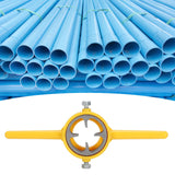 Pipe Threader 60 Degree Durable Manual Pipe Threading Kit with 3 Different Sizes Molds Shells for PVC NPT Plastic Pipes