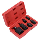 Socket Adapter Set Chrome Tangsten Steel 1 3/4 1/2 3/8 1/4 Drive Impact Adapter for Home Maintenance In Australia - Darrahopens