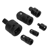 Socket Adapter Set Chrome Tangsten Steel 1 3/4 1/2 3/8 1/4 Drive Impact Adapter for Home Maintenance