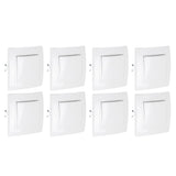 8Pcs Single Pole Light Switch 10A/250V Wall Decorative Paddle Rocker Switch European Regulations for House Use In Australia - Darrahopens