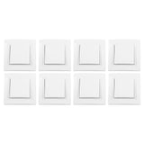 8Pcs Single Pole Light Switch 10A/250V Wall Decorative Paddle Rocker Switch European Regulations for House Use In Australia - Darrahopens