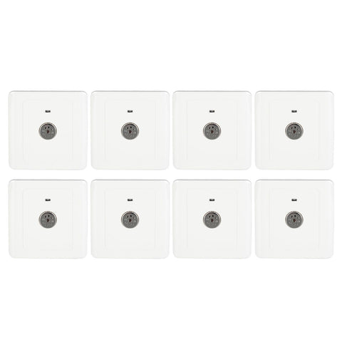 8pcs Concealed Sound Control Switch Light Control Panel for Home Office 250V 10A