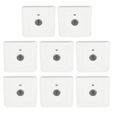 8pcs Concealed Sound Control Switch Light Control Panel for Home Office 250V 10A