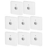 8pcs Concealed Sound Control Switch Light Control Panel for Home Office 250V 10A