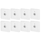 8pcs Concealed Sound Control Switch Light Control Panel for Home Office 250V 10A
