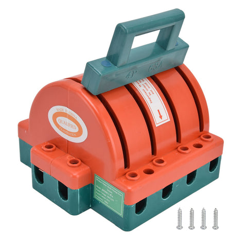 4P 63A 380V Disconnect Knife Switch Double Throw Knife Safety Disconnect Switch for Industrial Enterprises In Australia - Darrahopens