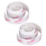 2Pcs Waterproof Tape Self Adhesive PVC Sealing Caulking Strip for Kitchen Bathroom 3.2 Meter In Australia - Darrahopens