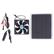 Solar Fan 10W 12V Effective Deodorization Energy Saving Portable USB Solar Exhaust Fan for Pet Houses RV Greenhouses In Australia - Darrahopens
