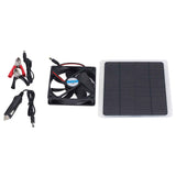 Solar Fan 10W 12V Effective Deodorization Energy Saving Portable USB Solar Exhaust Fan for Pet Houses RV Greenhouses In Australia - Darrahopens