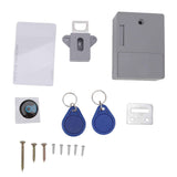 Electronic Cabinet Lock 2 Unlocking Modes High Security Cabinet Lock with Prompt Function for Lockers Drawer Filing Cabinets In Australia - Darrahopens