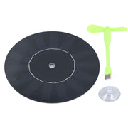 Small USB Car Fan Multifunction Round Monocrystalline Silicone Solar Powered Car Exhaust Fan 5W In Australia - Darrahopens
