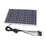 8V 15W Solar Panel High Efficiency Solar Charging Panel Outdoor Battery Charger for Household Car Boat