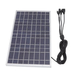 8V 15W Solar Panel High Efficiency Solar Charging Panel Outdoor Battery Charger for Household Car Boat