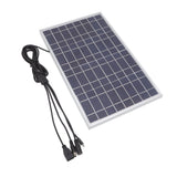 8V 15W Solar Panel High Efficiency Solar Charging Panel Outdoor Battery Charger for Household Car Boat