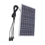 8V 15W Solar Panel High Efficiency Solar Charging Panel Outdoor Battery Charger for Household Car Boat