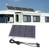 8V 15W Solar Panel High Efficiency Solar Charging Panel Outdoor Battery Charger for Household Car Boat