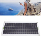 12V to 220V 30W Solar Charging Panel 220W Solar Inverter Battery Charger Kit for Camping Hiking 10A