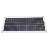 12V to 220V 30W Solar Charging Panel 220W Solar Inverter Battery Charger Kit for Camping Hiking 30A In Australia - Darrahopens