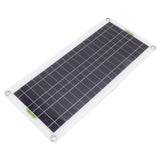 12V to 220V 30W Solar Charging Panel 220W Solar Inverter Battery Charger Kit for Camping Hiking 100A