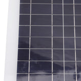 12V to 220V 30W Solar Charging Panel 220W Solar Inverter Battery Charger Kit for Camping Hiking 100A