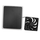 10W Solar Panel Fan Kit Lightweight Solar Charger Panel Fan for Greenhouse Pet House Tree House In Australia - Darrahopens