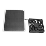 10W Solar Panel Fan Kit Lightweight Solar Charger Panel Fan for Greenhouse Pet House Tree House In Australia - Darrahopens