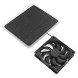10W Solar Panel Fan Kit Lightweight Solar Charger Panel Fan for Greenhouse Pet House Tree House In Australia - Darrahopens