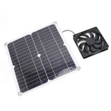 Solar Panel Fan Lightweight Portable Solar Powered Fan Kit for Cars RVs Travel Home 12W In Australia - Darrahopens