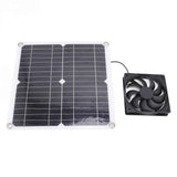Solar Panel Fan Lightweight Portable Solar Powered Fan Kit for Cars RVs Travel Home 12W In Australia - Darrahopens
