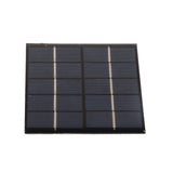 1.2W 5V DIY Solar Epoxy Panel Polysilicon Photovoltaic Charging Panel for 3.7V Battery