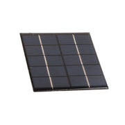 1.2W 5V DIY Solar Epoxy Panel Polysilicon Photovoltaic Charging Panel for 3.7V Battery