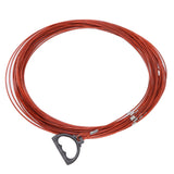 Steel Wire Measuring Rope Plastic Coated Construction Site Measuring Rope with Pull Ring for Railway Farmland 30m/98.4ft In Australia - Darrahopens