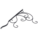 Hanging Plants Bracket Wall Mounted Iron Decorative Planter Hook Hanger with Screws for Living Room Balcony In Australia - Darrahopens